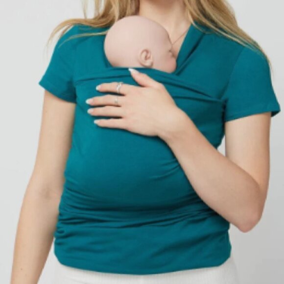 NWT VIJA Design Skin-to-Skin Kangaroo Care and Nursing Top Jade, XS - Picture 1 of 14